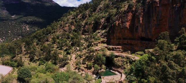 La grotte de chameau Province de Berkane