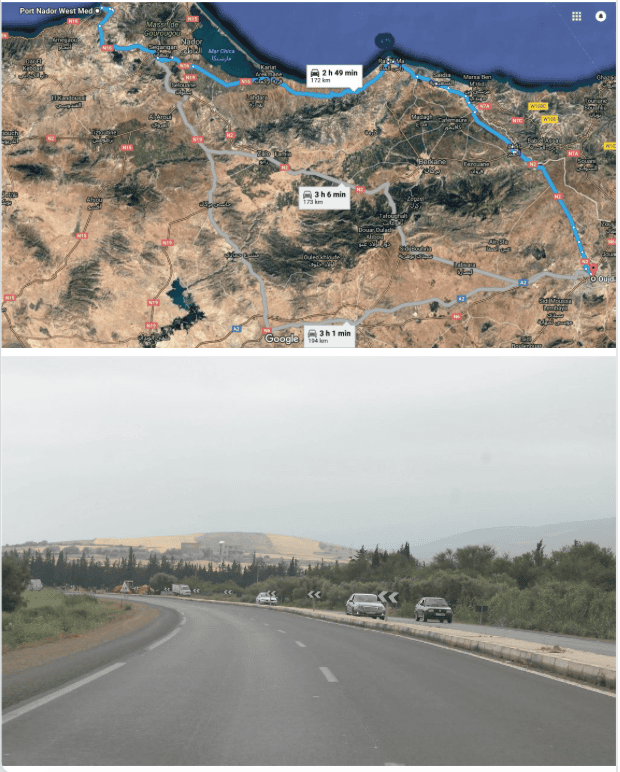 Voie expresse Oujda - Nador